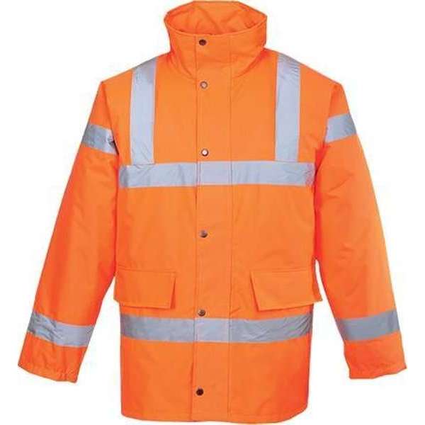Portwest S460 - Hi-Vis Verkeersjack werkjas - Orange Portwest S460 - Hi-Vis Verkeersjack werkjas - Orange