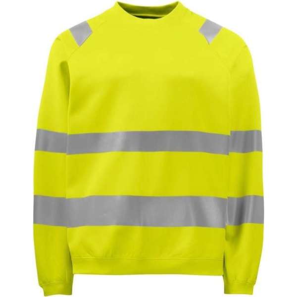 Projob Prio sweater - Geel - 6106 - maat 4XL Projob Prio sweater - Geel - 6106 - maat 4XL