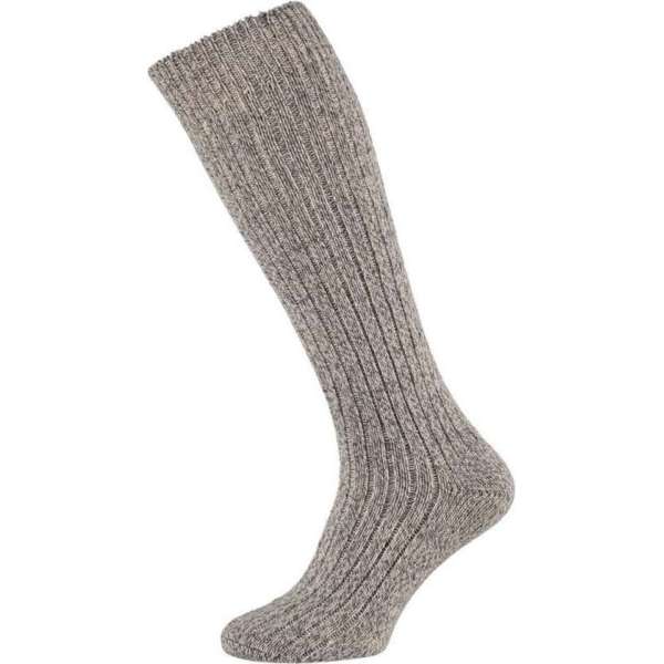 Worker - Noorse - Grijs - Wollen Kniekous - Maat 39-42 Worker - Noorse - Grijs - Wollen Kniekous - Maat 39-42
