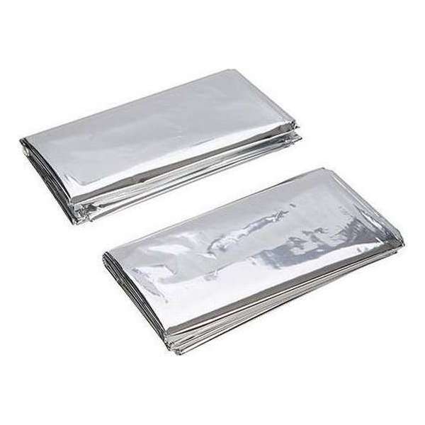 Silverline Folie Noodgevallen Deken - 1 x 2 meter Silverline Folie Noodgevallen Deken - 1 x 2 meter