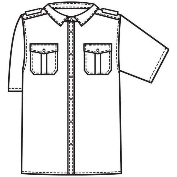 Greiff Pilotenoverhemd - Kleding - Overhemd - Werkkleding - Wit - Korte mouw Greiff Pilotenoverhemd - Kleding - Overhemd - Werkkleding - Wit - Korte mouw