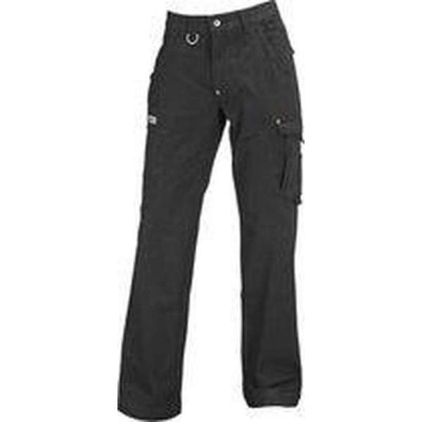 T'RIFFIC® STORM Worker Lang Canvas washed 100% katoen Zwart size 48 T'RIFFIC® STORM Worker Lang Canvas washed 100% katoen Zwart size 48