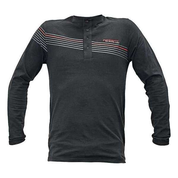 Longsleeve t-shirt Assent Sandown zwart maat XL Longsleeve t-shirt Assent Sandown zwart maat XL