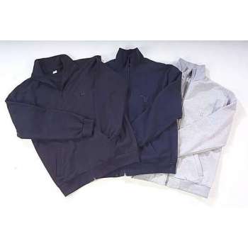 Jasje met ritssluiting blauw maat XL