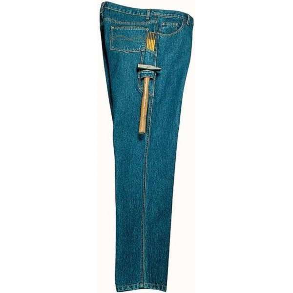 Werkspijkerbroek van duurzaam denim, kleur blauw, maat 94 Werkspijkerbroek van duurzaam denim, kleur blauw, maat 94