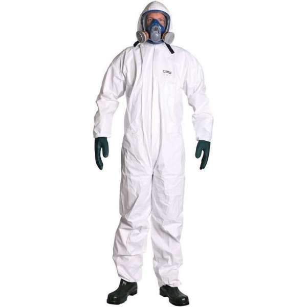 M-Safe 8200 overall Type 5/6 wit maat M M-Safe 8200 overall Type 5/6 wit maat M