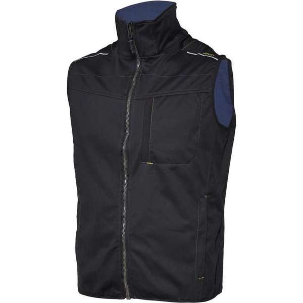 WorkZone 651-120 Softshell Vest Donkerblauw maat L WorkZone 651-120 Softshell Vest Donkerblauw maat L