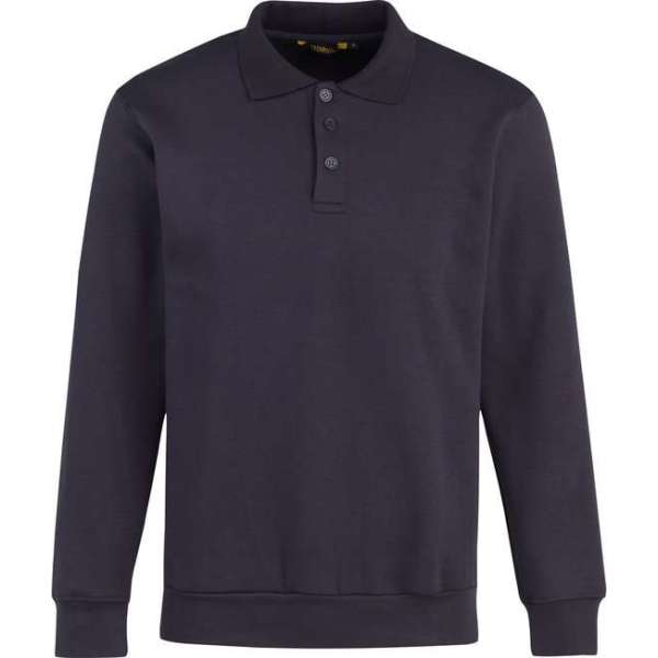 STØRVIK Polo Sweater 4 seizoenen Heren Grijs - Maat 3XL - NAPOLI STØRVIK Polo Sweater 4 seizoenen Heren Grijs - Maat 3XL - NAPOLI