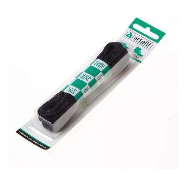 Artelli Veters rond 1 paar zwart 120cm Artelli Veters rond 1 paar zwart 120cm