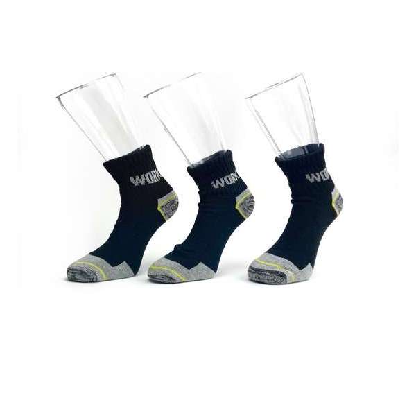 9 paar Meisterhome® Sneaker Quarter werksokken 43-46 9 paar Meisterhome® Sneaker Quarter werksokken 43-46