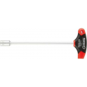 Zeskant-soksleutel-schroevendraaier met T-handgreep 17x230mm FORMAT