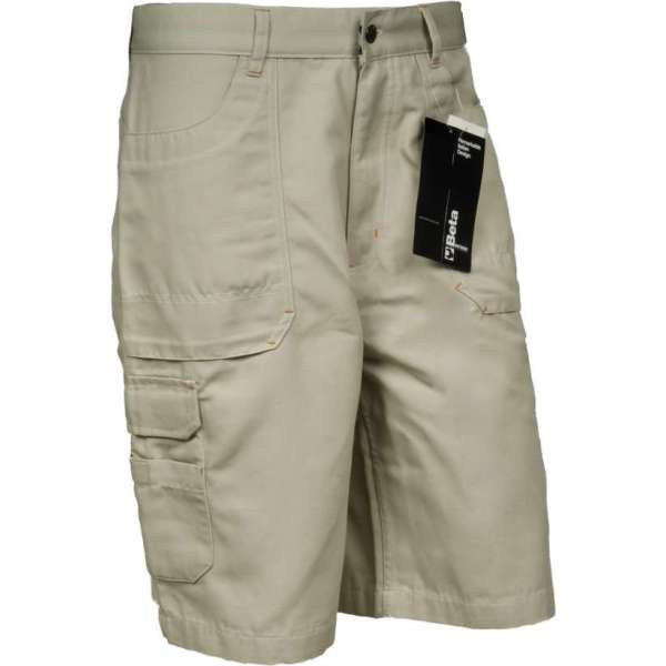 Korte werkbroek – Beta Workwear – Beige maat 44 Korte werkbroek – Beta Workwear – Beige maat 44