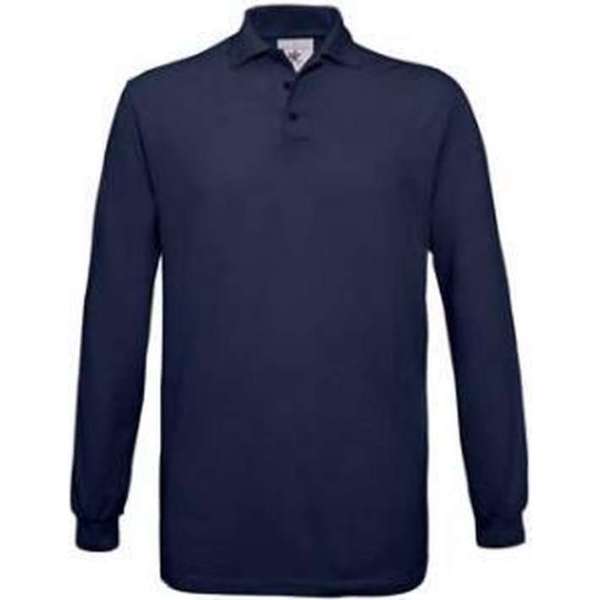 Santino B&c Poloshirts Long Sleeve Safran Tt Lsl Navy Maat L Santino B&c Poloshirts Long Sleeve Safran Tt Lsl Navy Maat L