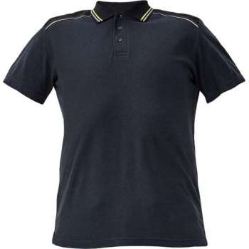Knoxfield polo-shirt antraciet/geel XL