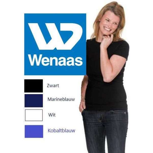 Wenaas - Dubbelpak T-shirt dames slim fit - 100% gekamde katoen 180 gr/m2 - 35050 Marine S Wenaas - Dubbelpak T-shirt dames slim fit - 100% gekamde katoen 180 gr/m2 - 35050 Marine S