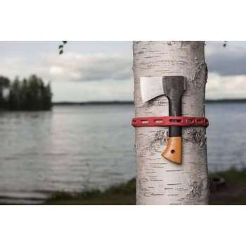Quickloader riem, 110 cm, rubber, zwart, 2 stuks