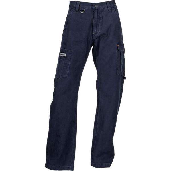T'RIFFIC® STORM Worker Lang Canvas washed 100% katoen Marine size 60 T'RIFFIC® STORM Worker Lang Canvas washed 100% katoen Marine size 60