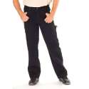 Stretch worker jeans, kleur zwart, maat 27
