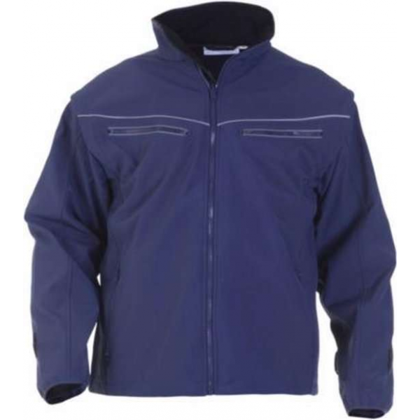 Hydrowear Softshell jas Tirol donkerblauw M Hydrowear Softshell jas Tirol donkerblauw M