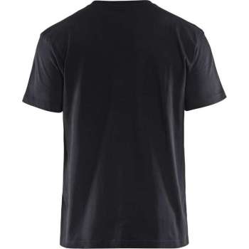 Werkshirt Blåkläder Bi-Colour Zwart/Grijs - maat S
