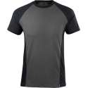 Mascot t-shirt - Potsdam - jersey - antraciet / zwart - maat M - 50567-959-1809