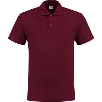Tricorp Poloshirt - Casual - 201003 - Wijnrood - maat XS