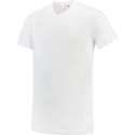 Tricorp T-shirt V-hals - Casual - 101007 - Wit - maat XXL