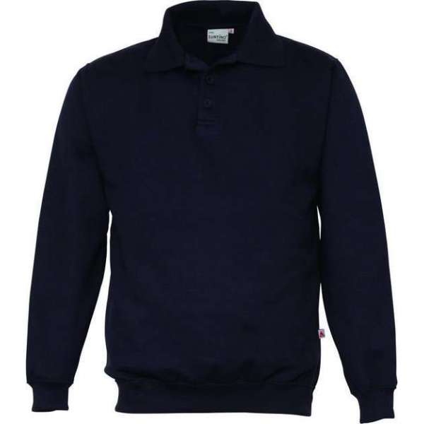 Havep 7185 Polo sweater Marine maat XL Havep 7185 Polo sweater Marine maat XL