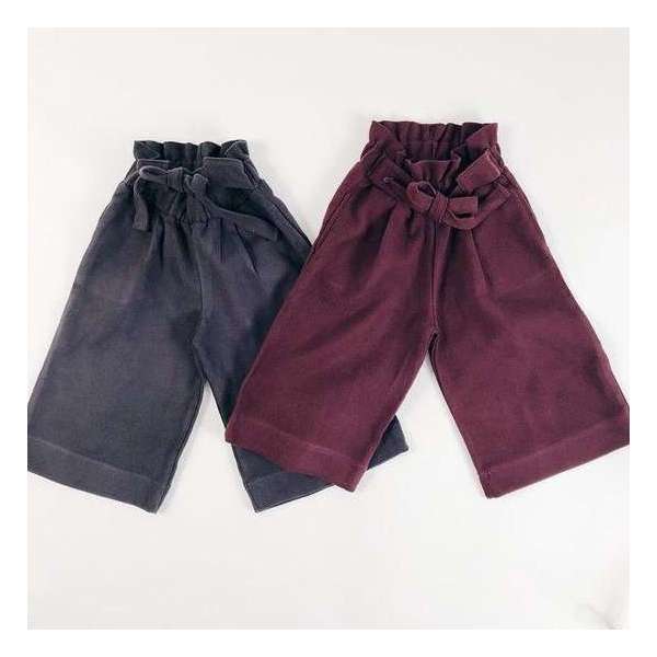 Wide Pants Donkergrijs Maat 92 Wide Pants Donkergrijs Maat 92