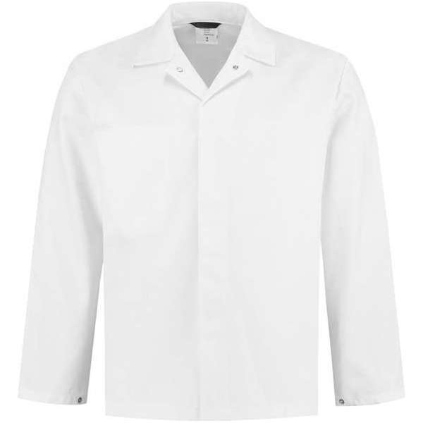 Yoworkwear Food stofjasje (kort) - wit - maat XL Yoworkwear Food stofjasje (kort) - wit - maat XL