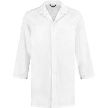 Yoworkwear Food stofjas (lang) - wit - maat S