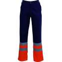 Havep Werkbroek High Visibility 8397 - Marine/Fluo Oranje - 46