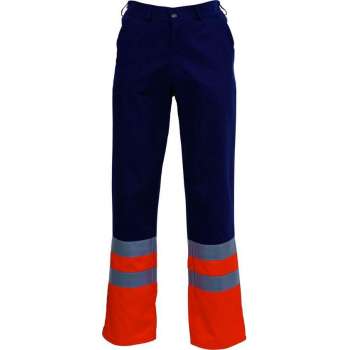 Havep Werkbroek High Visibility 8397 - Marine/Fluo Oranje - 46
