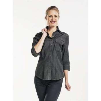 CD 630 Dames blouse 3/4 dnm ant