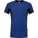Tricorp T-shirt Bicolor Borstzak 102002 Konings Blauw / Navy - Maat XL
