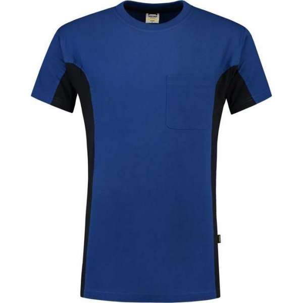 Tricorp T-shirt Bicolor Borstzak 102002 Konings Blauw / Navy - Maat XL Tricorp T-shirt Bicolor Borstzak 102002 Konings Blauw / Navy - Maat XL