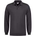 Santino Robin Polo Sweater lange mouw - Antraciet - M