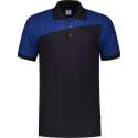 Tricorp Poloshirt Bicolor Naden 202006 Navy / Koningsblauw - Maat M