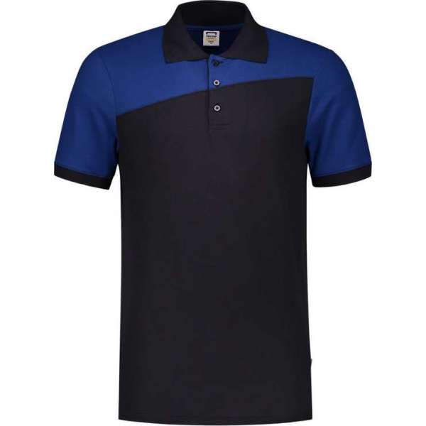 Tricorp Poloshirt Bicolor Naden 202006 Navy / Koningsblauw - Maat M Tricorp Poloshirt Bicolor Naden 202006 Navy / Koningsblauw - Maat M