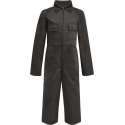 vidaXL Kinderoverall met mouwen maat 110/116 grijs