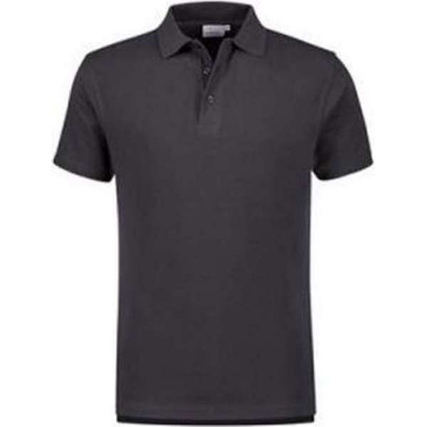 Santino Ricardo Polo-shirt korte mouwen - 4XL - Antraciet - Geen bedrukking Santino Ricardo Polo-shirt korte mouwen - 4XL - Antraciet - Geen bedrukking