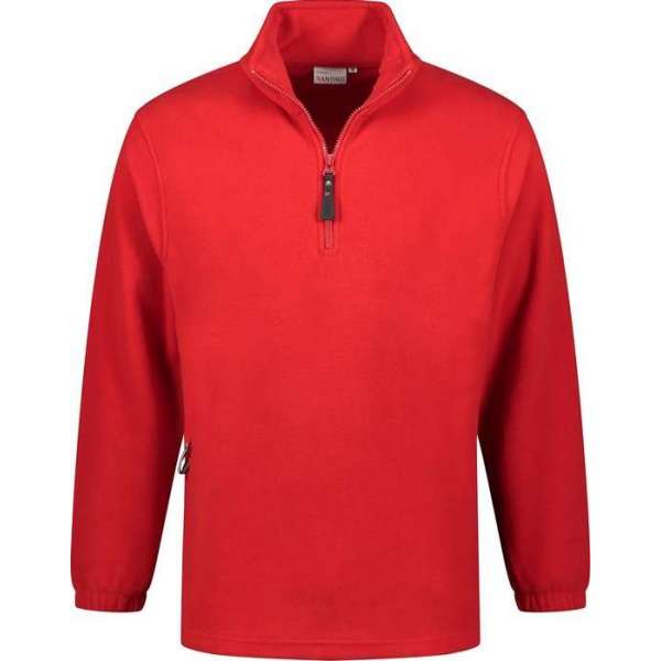 Santino fleece sweater Serfaus - rood - maat S Santino fleece sweater Serfaus - rood - maat S