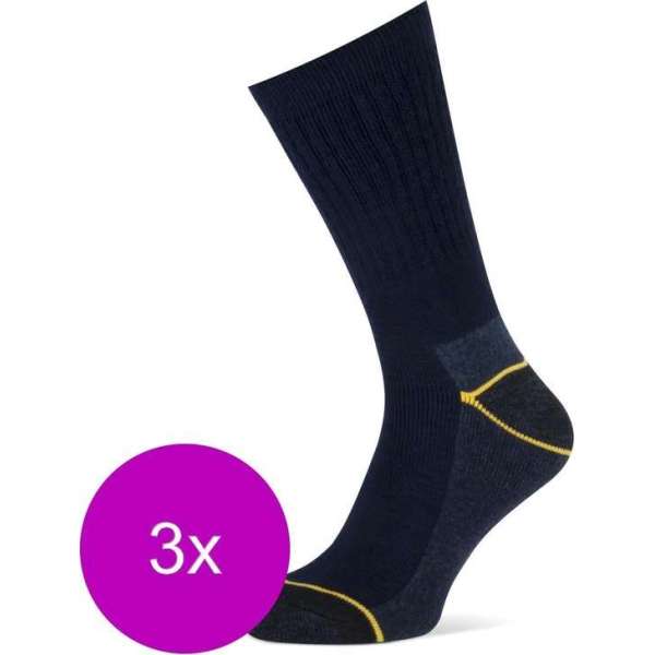 Stapp Yellow Herensok Worker Marine - Sokken - 3 x 39-42 2-Pack Stapp Yellow Herensok Worker Marine - Sokken - 3 x 39-42 2-Pack