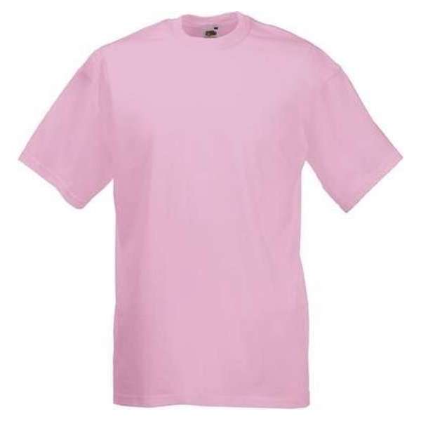 Fruit of the Loom T-shirt Valueweight, Rose, Maat XXL ( 5 stuks onbedrukt) Fruit of the Loom T-shirt Valueweight, Rose, Maat XXL ( 5 stuks onbedrukt)