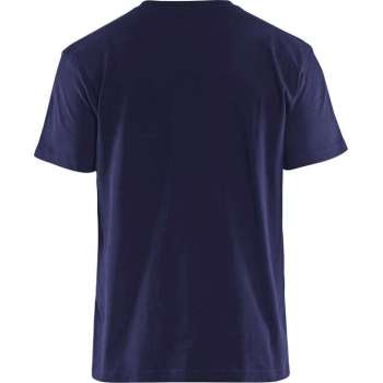 Werkshirt Blåkläder Bi-Colour Blauw/Geel - maat XL