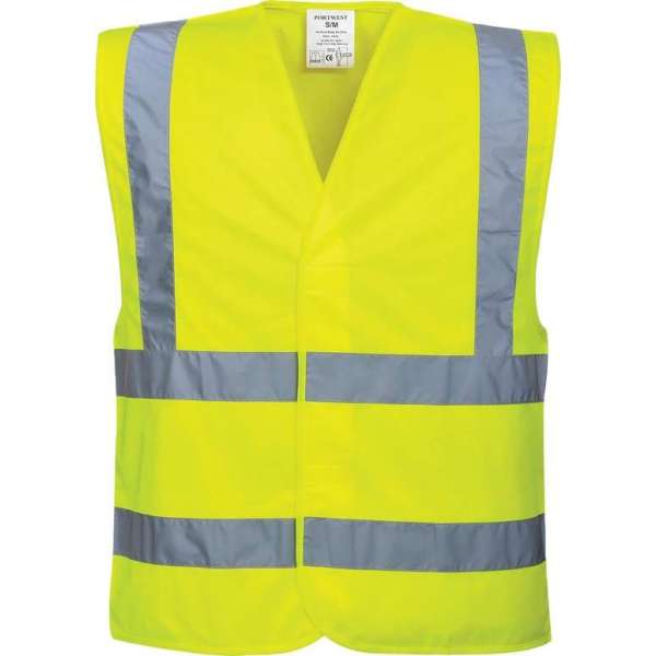 Veiligheidsvest Geel Maat 4XL / 5 XL Veiligheidsvest Geel Maat 4XL / 5 XL