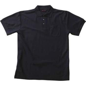 Werkshirt MASCOT Borneo maat L, marineblauw