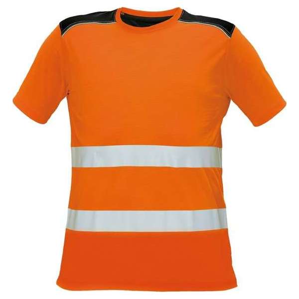 Knoxfield Signalisatie T-shirt EN471 HV fluor oranje, maat 3XL