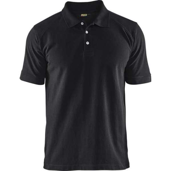 Blåkläder 3324-1050 Piqué Polo Zwart maat S Blåkläder 3324-1050 Piqué Polo Zwart maat S