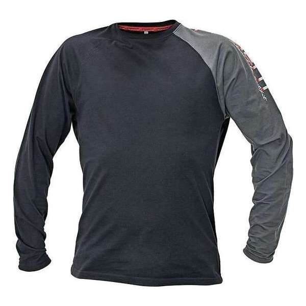 Longsleeve t-shirt Assent Moros zwart maat S Longsleeve t-shirt Assent Moros zwart maat S